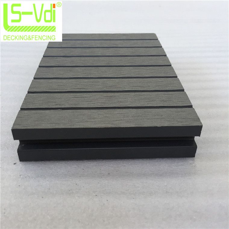 Rot proof wood plastic composite flooring for swimming pool tiles solid wooden floor