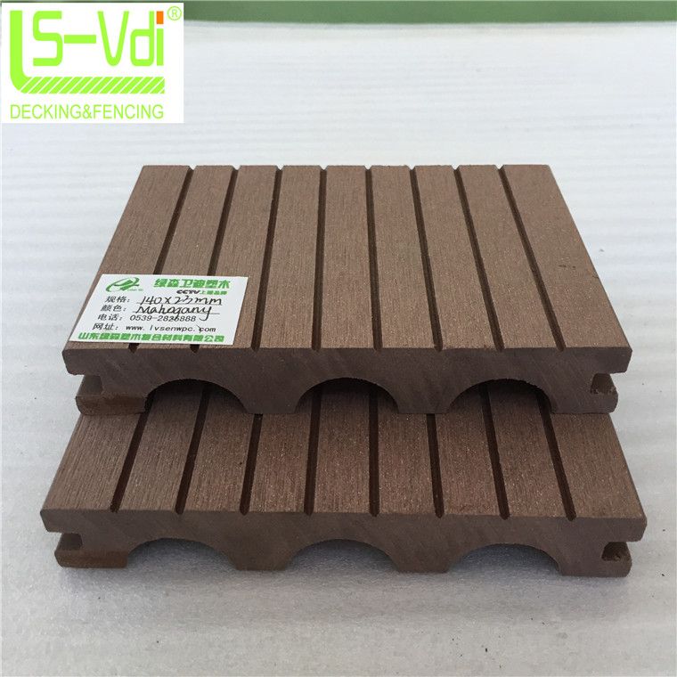 Fungi free composite timber wood flooring for garden supply