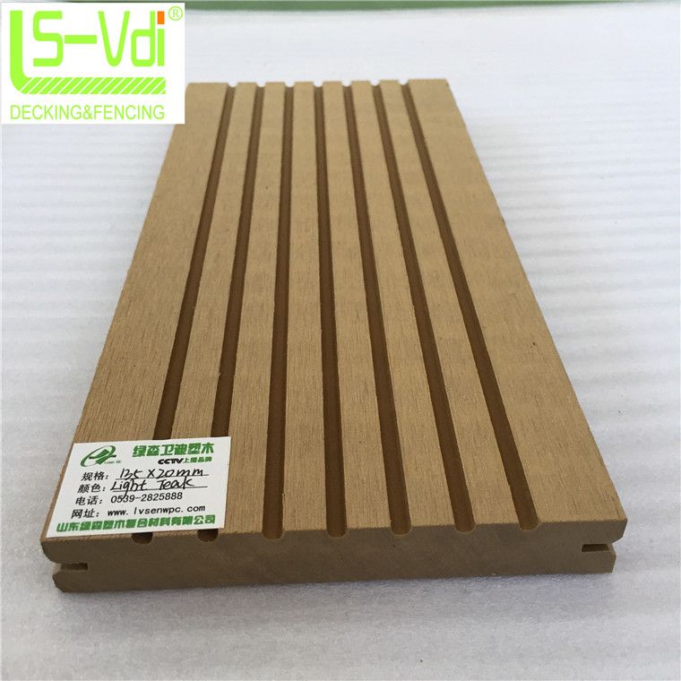 150*25mm wpc decking for garden decor wood floor tiles