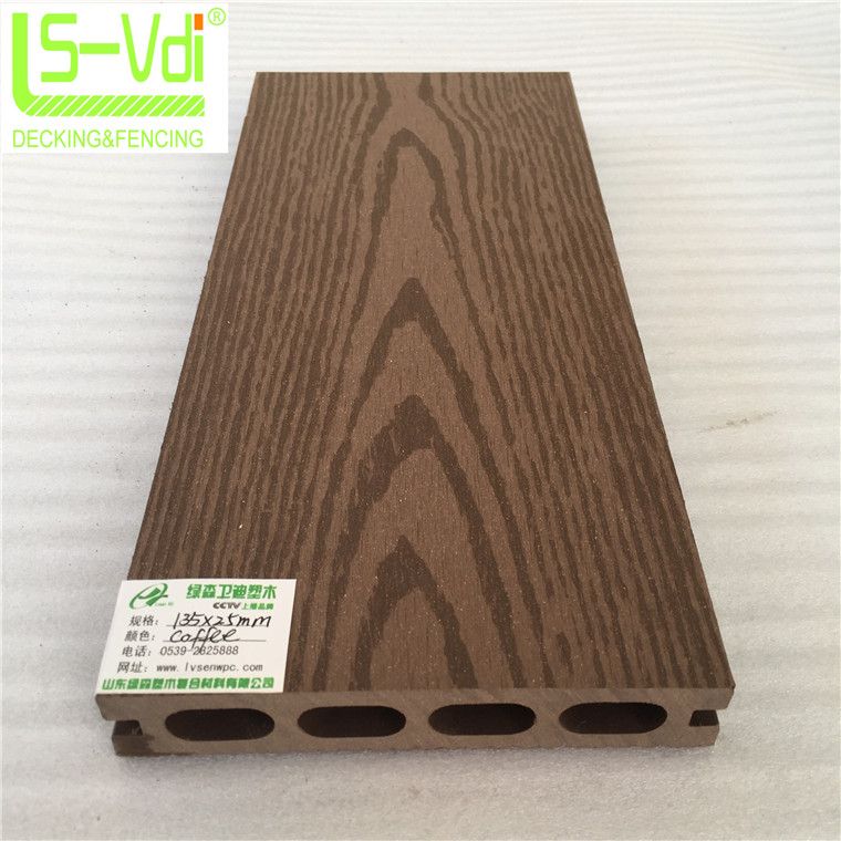 Fungi resistant wood plastic composite flooring solid wood floor tile wpc decking