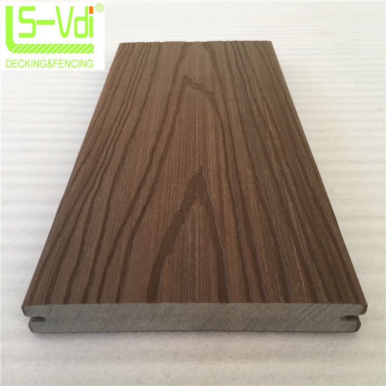 Easy maintenance wooden composite decking wood deck for garden landscape