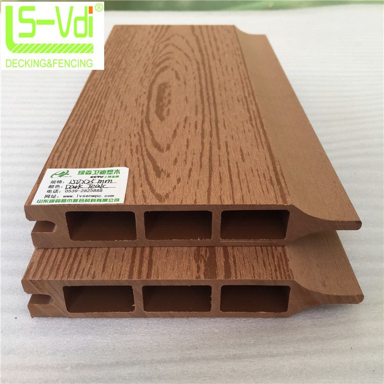 Rot proof wooden fence panels metal bamboo fence aluminium post