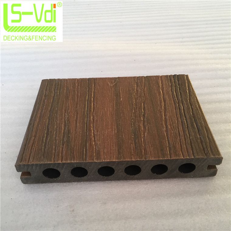 Beautiful wood plastic composite wpc board flooring floor