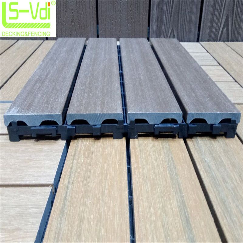 Rot proof wood flooring floor tile parquet