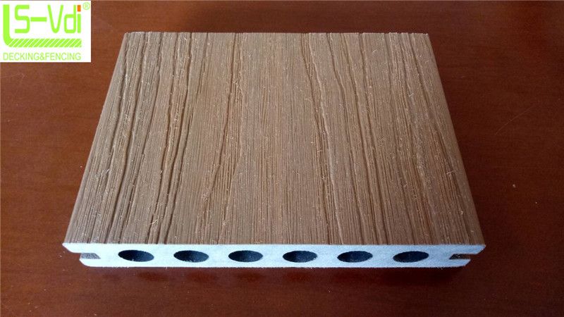 140*22mm wood plastic composite decking board engineering flooring