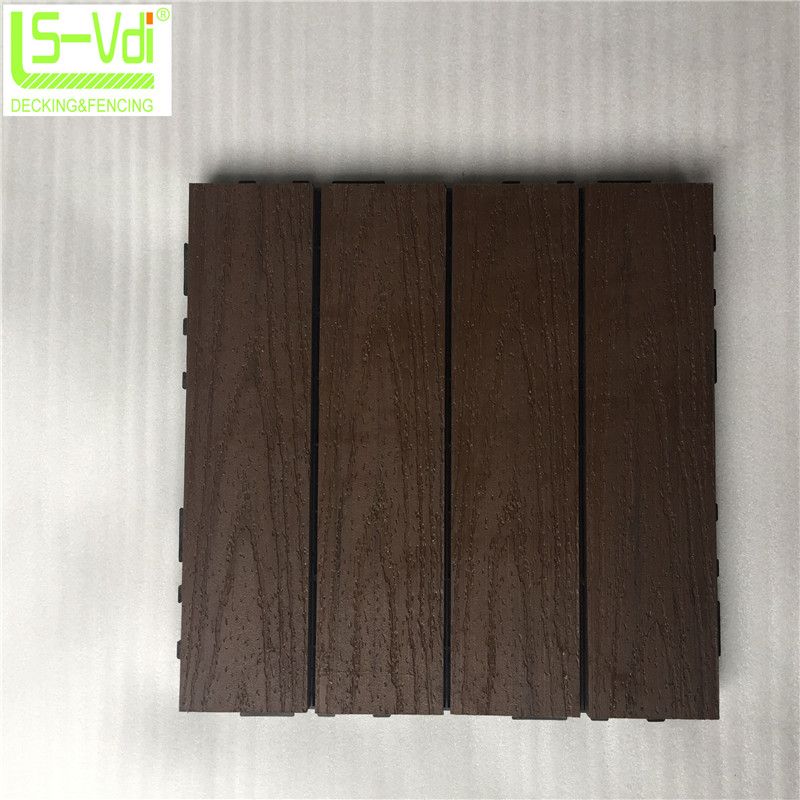 High UV proof performance wpc flooring floor tile for swimming pool