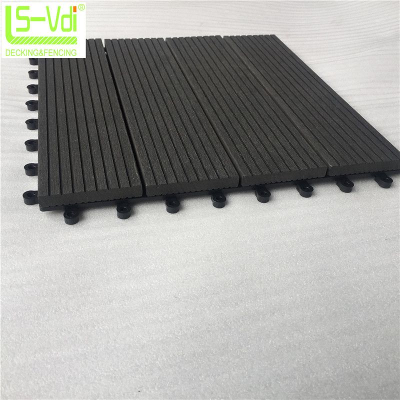 300*300mm High ended easy installation surface coated parquet wood flooring tile for pool