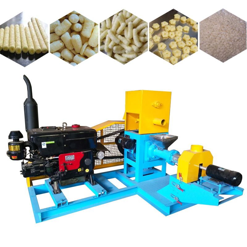 High Quality Corn Puff Snack Extruder Machine