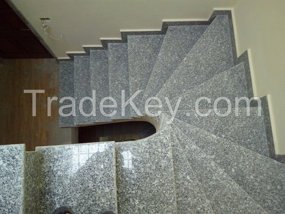 Viet Nam White Natural Granite with Black Dot (SL)