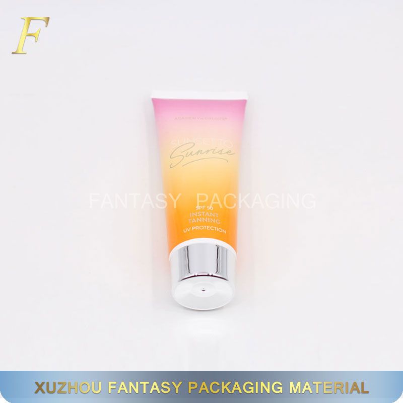 experienced supplier PE tube customized logo printing packaging, squeeze cosmetic tube