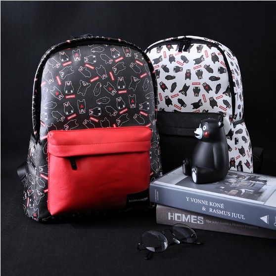 Xiong Ben bear backpack female han version of the fashionable new bag of women pack a new bag of the new 2018 backpack.