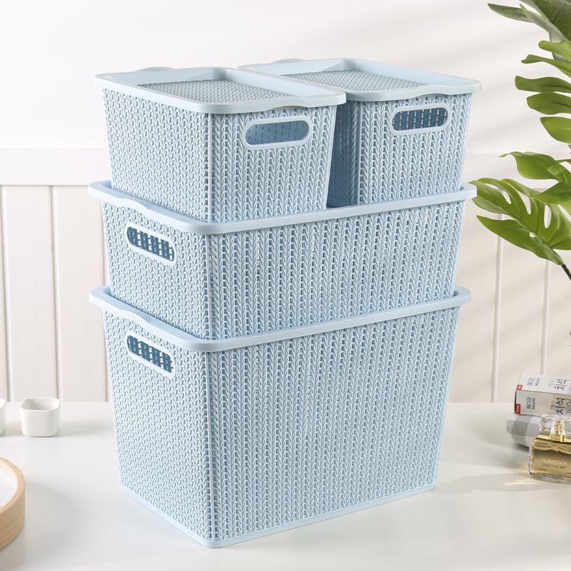 Plastic Ranttan Storage Basket