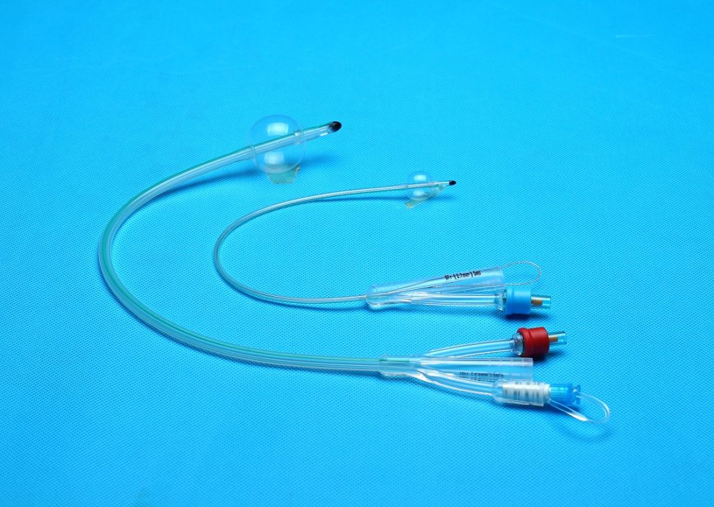 Disposable silicone catheter