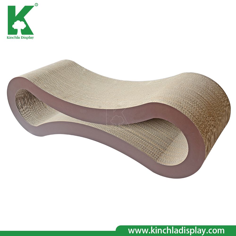Factory Manufacturer Eco-Friendly  Cat Claw Scratcher Lounge with Catnip