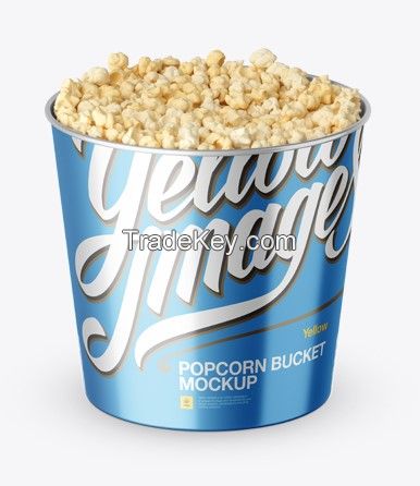 Popcorn tin box