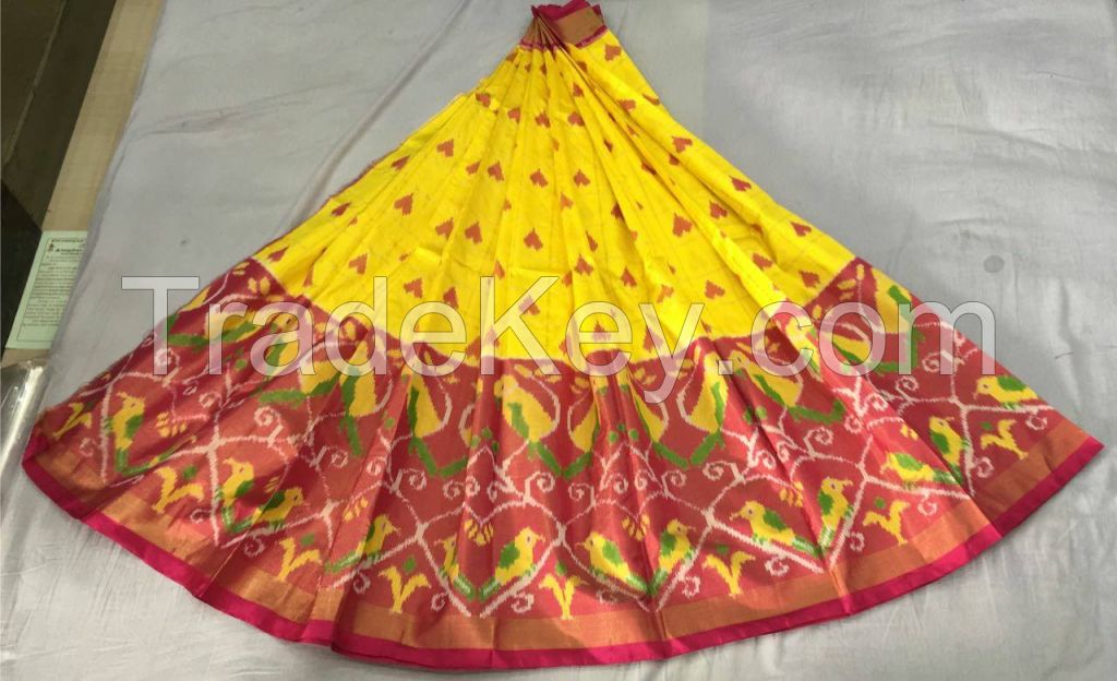 Handloom Ikat Silk Sarees