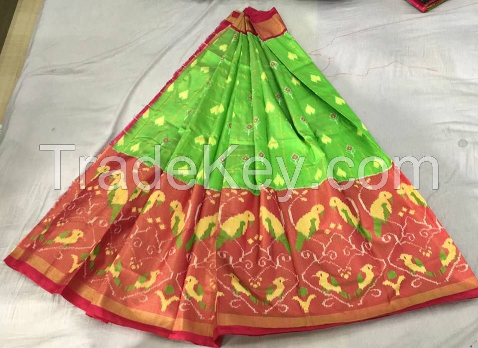 Handloom Ikat Silk Sarees