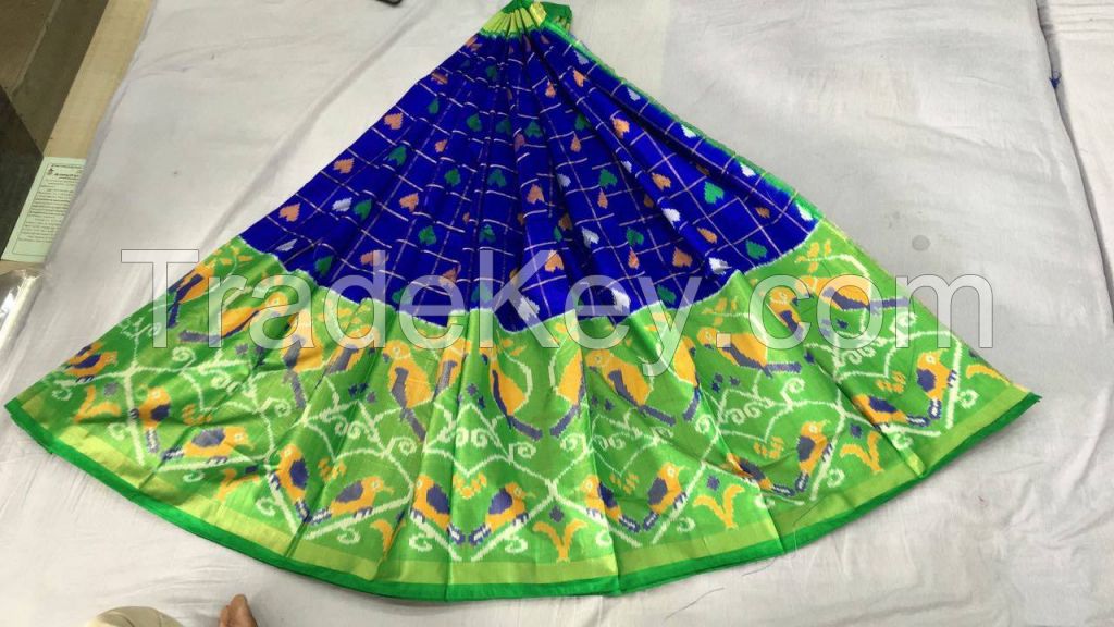 Handloom Ikat Silk Sarees