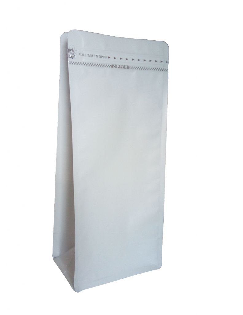 250g flat bottom coffee packaging bag