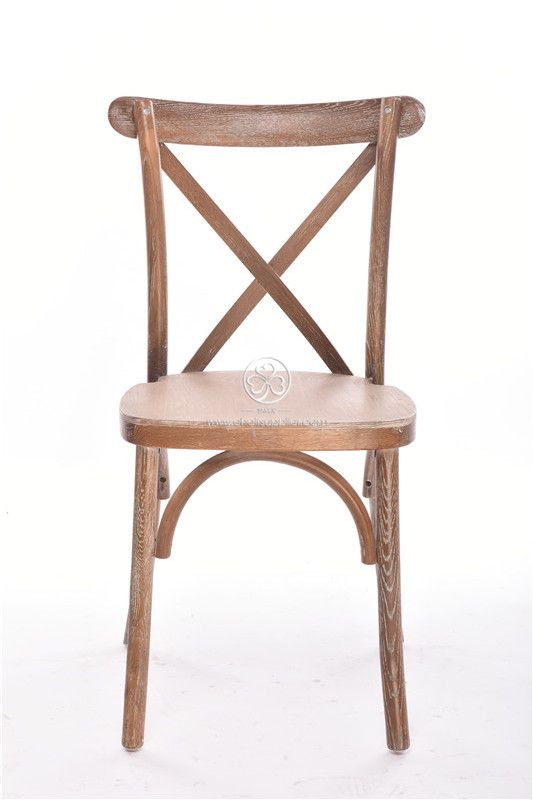 Wooden Cross Back Chair