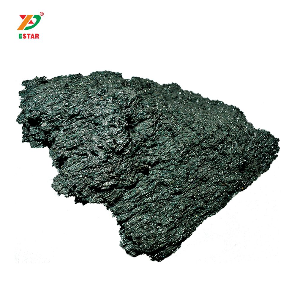 Green silicon carbide powder grits