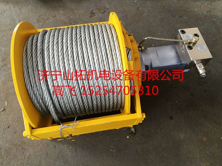 Hydraulic winch