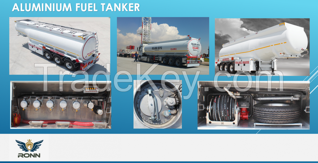 Aluminium fuel tanker from manufacturer