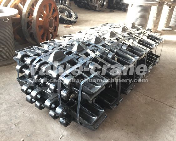 CC 2500-1 track shoe track pad crawler crane of crawer crane parts quality and manufacturing products