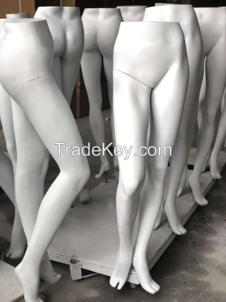 Jolly mannequins- best selling female mannequin leg form with flip flop toe classic standing pose PFW-2