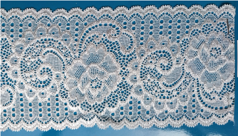 high quality 3.9" width nylon lace fashion lace