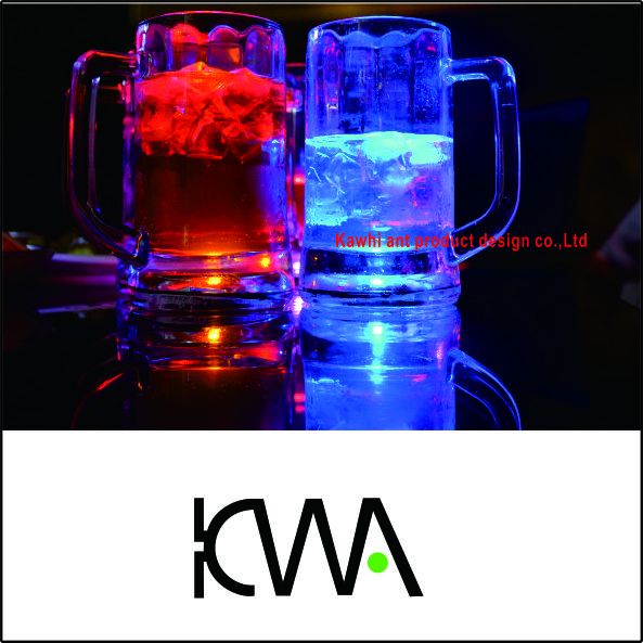 Smart Luminous Glass Cup & Logo customization