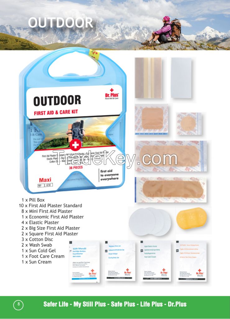 Dr Plus MiniKit  OUTDOOR           First Aid&Care Kit     36 Pieces