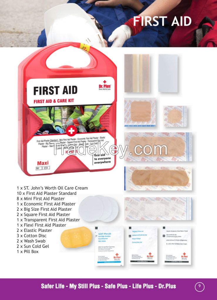 Dr Plus MiniKit  First Aid&amp;Care Kit     36 Pieces