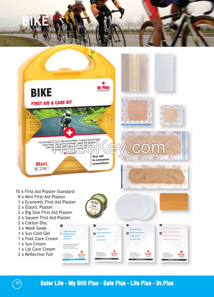 Dr Plus MiniKit  BIKE           First Aid&Care Kit     36 Pieces