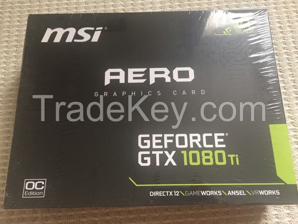 MSI GeForce GTX 1080 Ti AERO 11G OC Graphics Card Brand New in Sealed Box