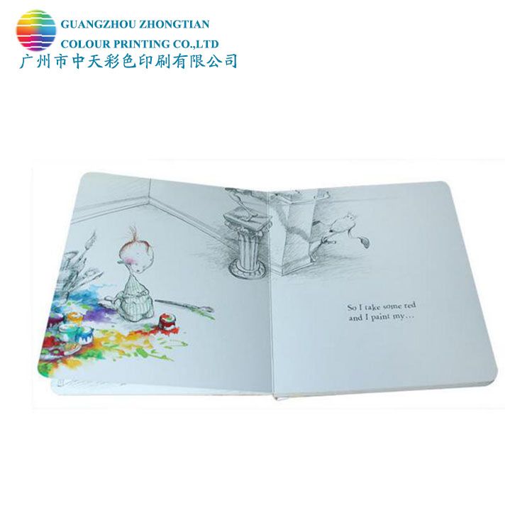wholesale printing children board draw book