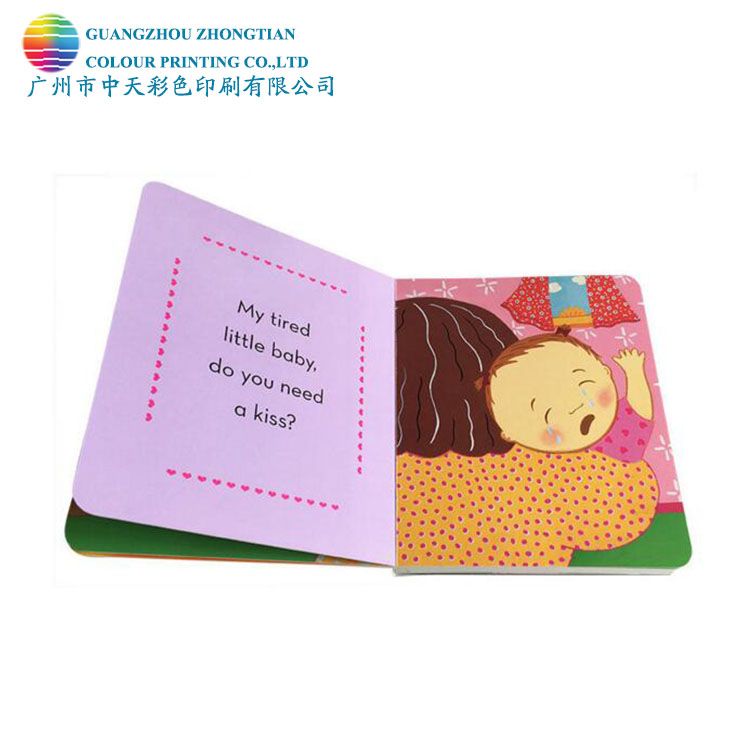 Custom printing children board book