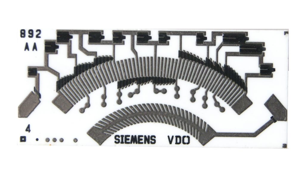 Thick film ceramic resistor card for Fuel pump module