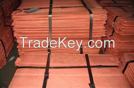 Grade A (LME Standard) Electrolytic Copper Cathodes