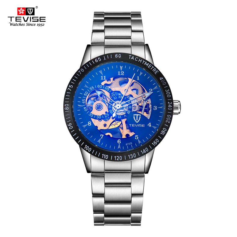 man watch stainless steel back watch man automatic mechanical watches