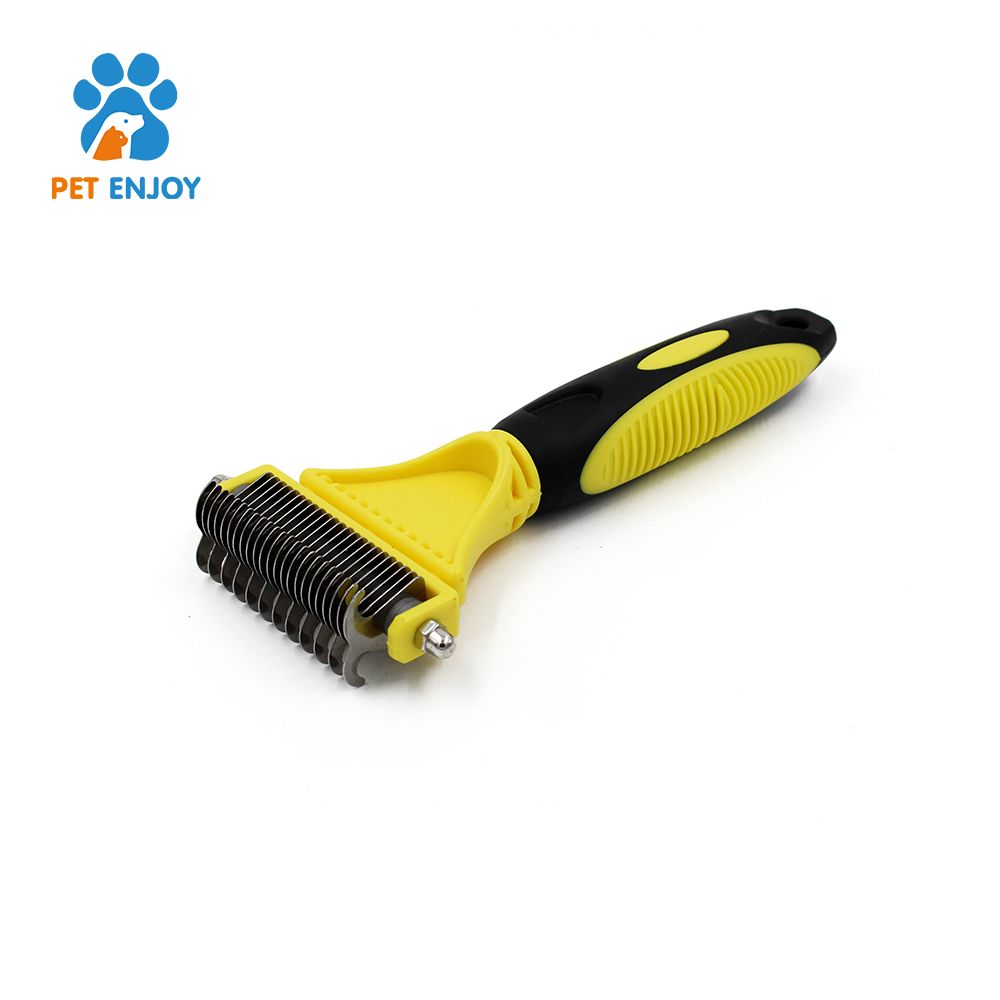 5 Handle Option Pet Grooming Brush Double Sided Dog Cat Brush Stainles