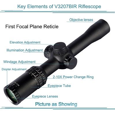 Hunting Scope 2-10x32 Ir Magnifier Scope With Your Own App