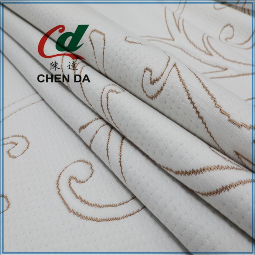 100% Polyester Knitted Mattress Fabric 