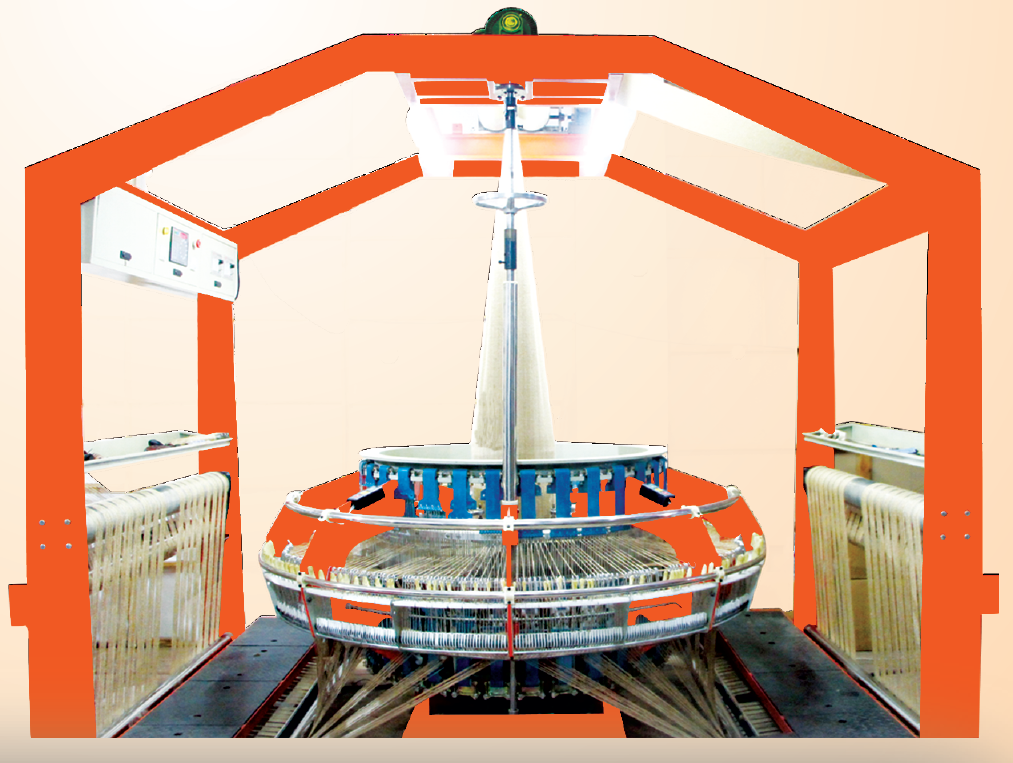 Special circular loom for weaving jute sacks