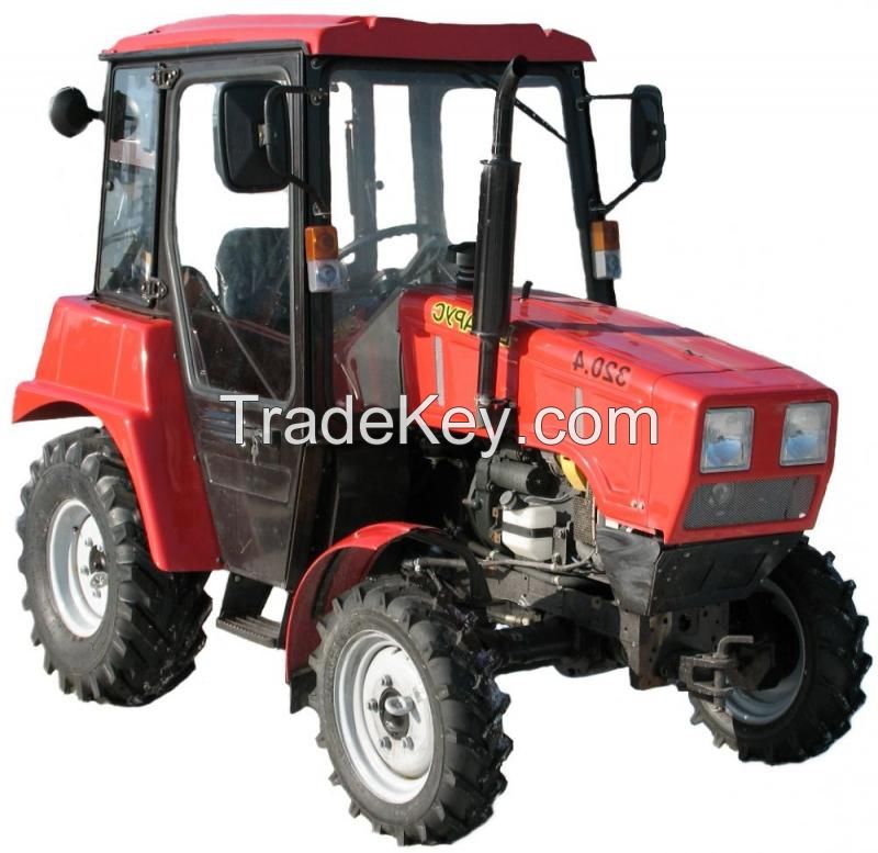 Tractor Belarus 320, small-sized for performance of auxiliary works