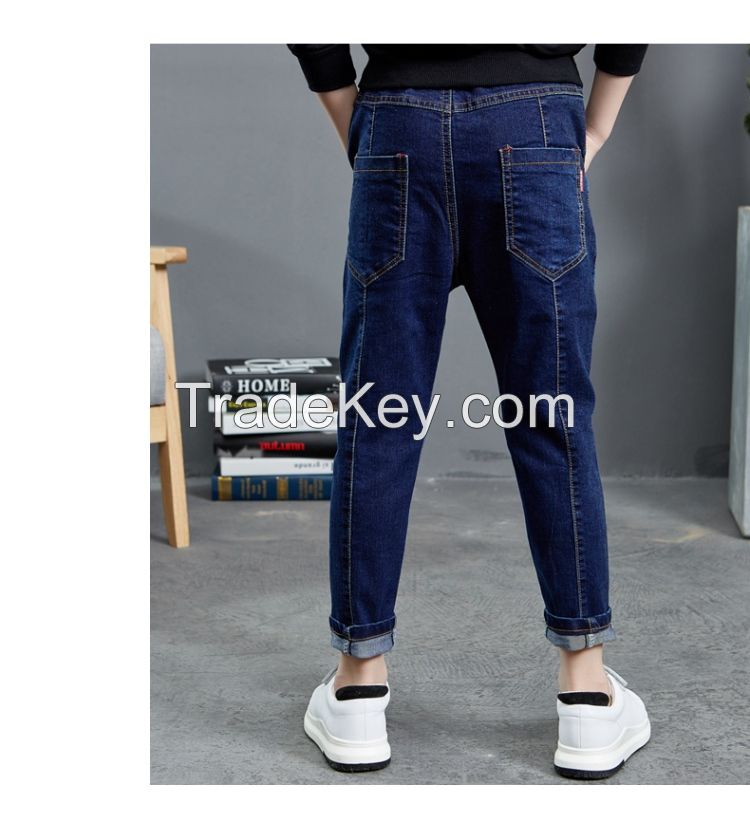 2018 new style childrens' jeans