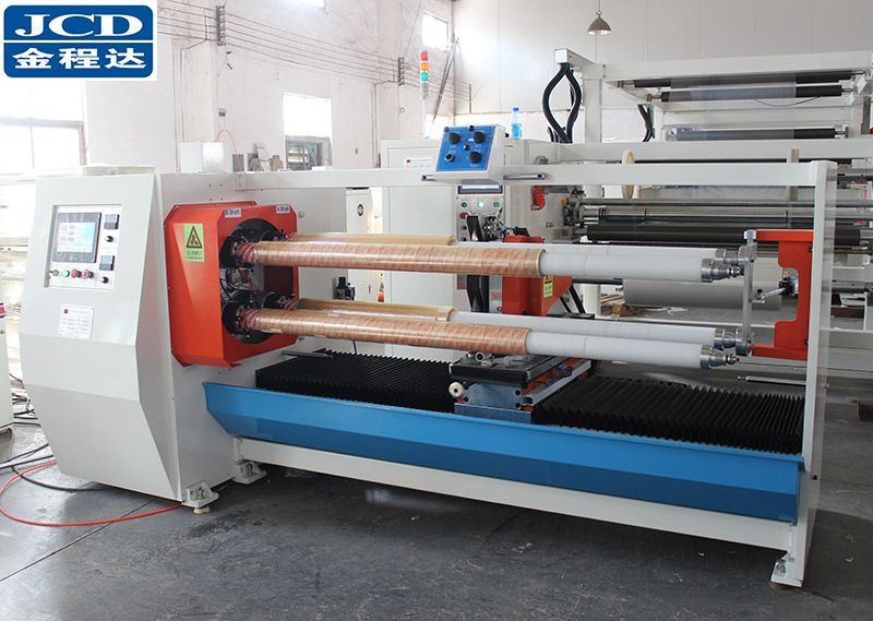 JC-C04 4 shafts turret gummed tape cutting machine