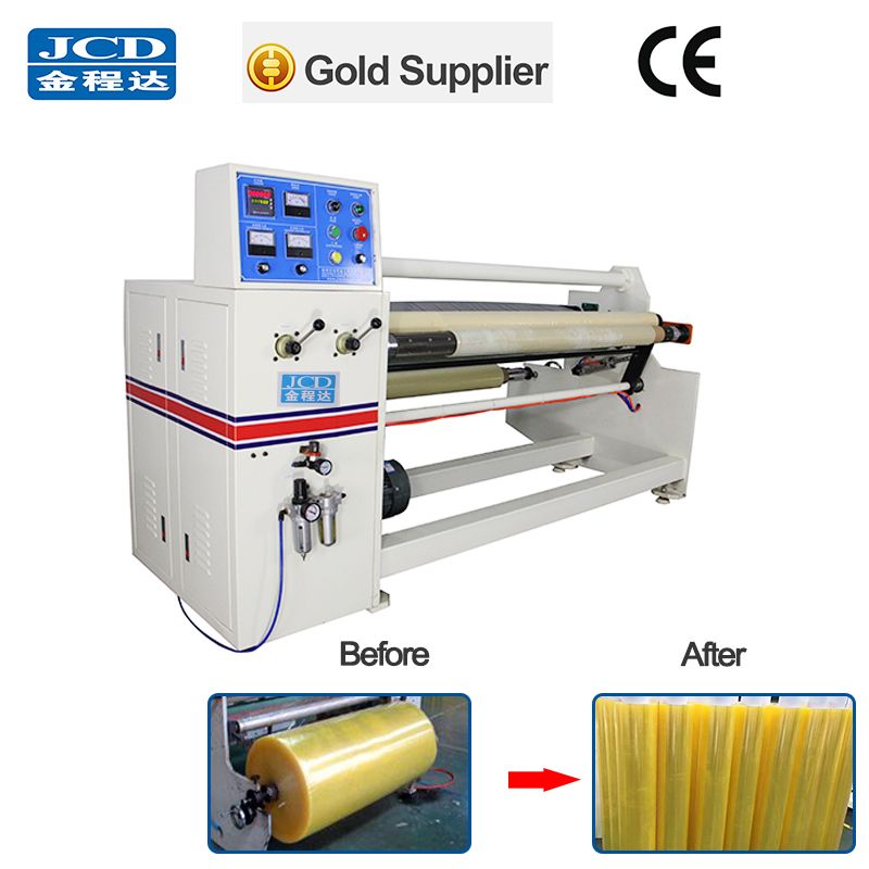 JC-R01 gummed tape rewinding machine manufacturer in India/ China