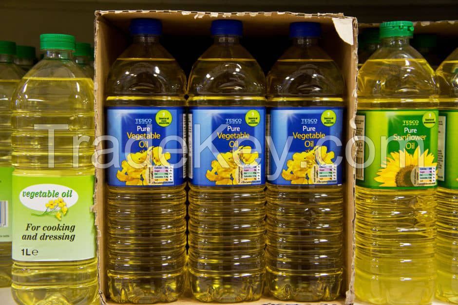 REFINED AND CRUDE  sunflower oil