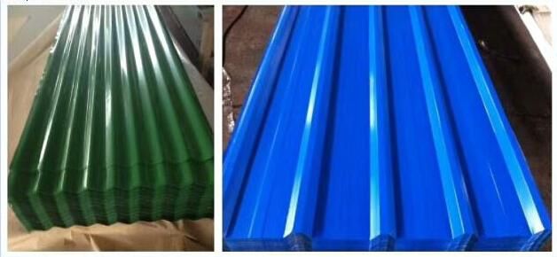 Corragated PPGI for Roofing Sheet, Corragated Prepainted Galvanized Steel Roof Sheet